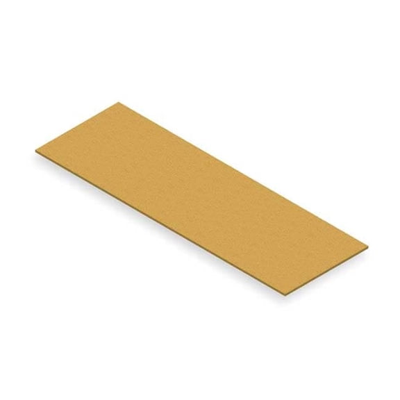 Decking, Particleboard, 72 in W, 24 in D, Natural, Unfinished Finish