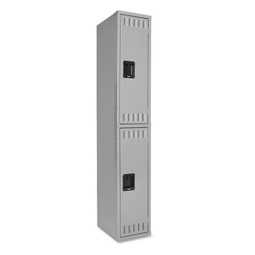 Tennsco Double Tier Locker, Single Stack - image 1 of 2
