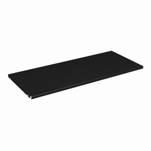 Tennsco Extra Shelf,Black,1pk,36in x 18in 301 BLACK