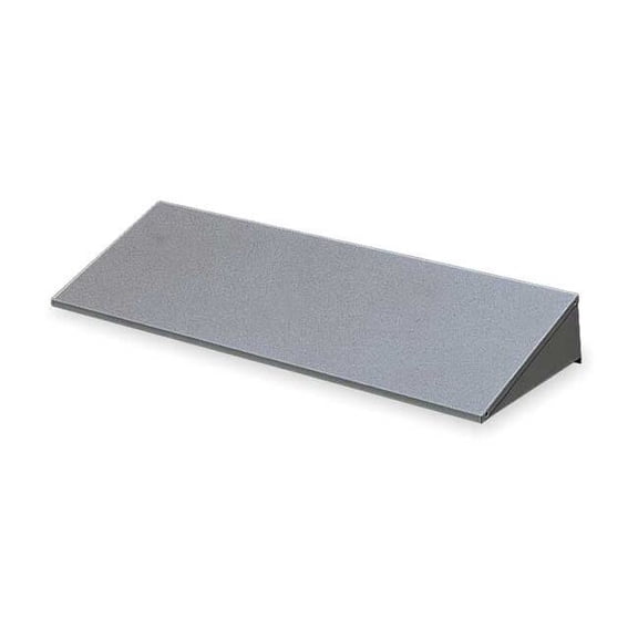 Tennsco Locker Sloping Top,3 Wide,Grey KST-3615 GRAY
