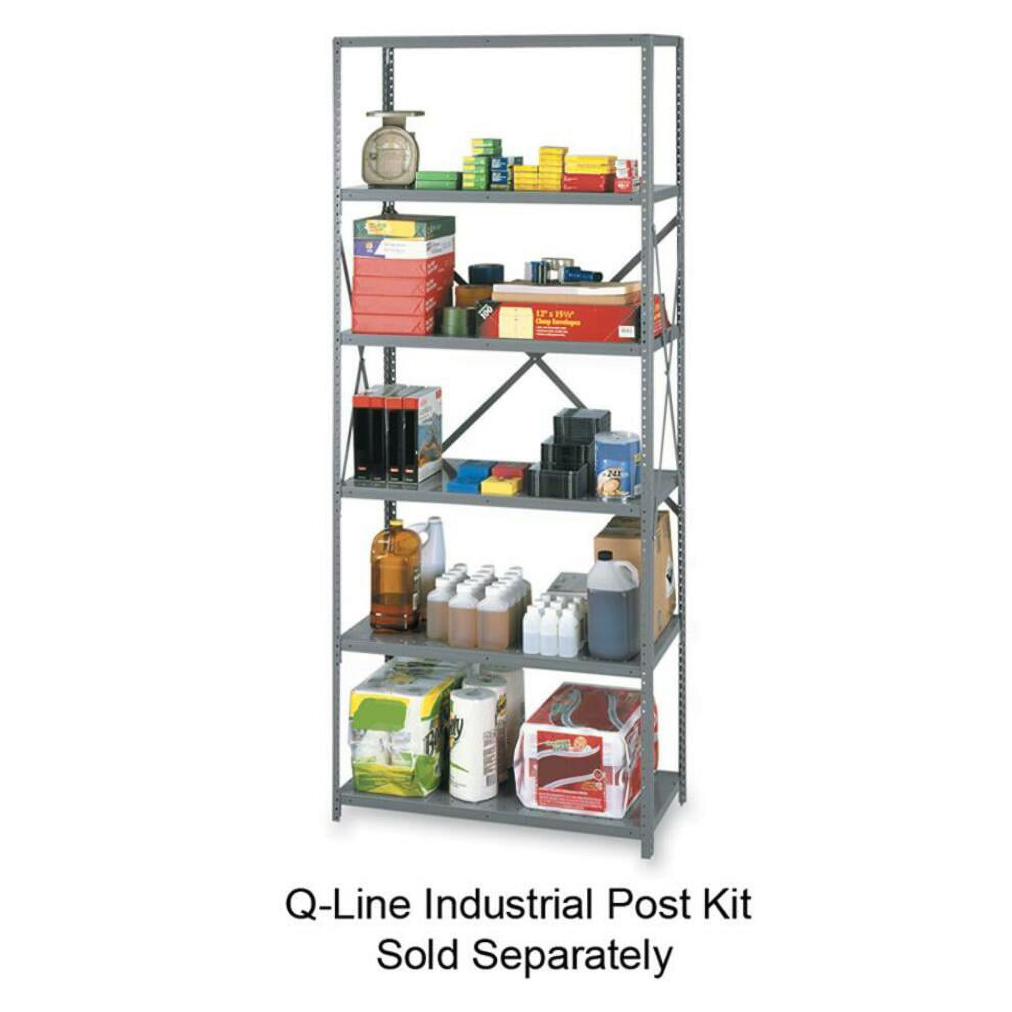 Tennsco QLine Industrial Shelving