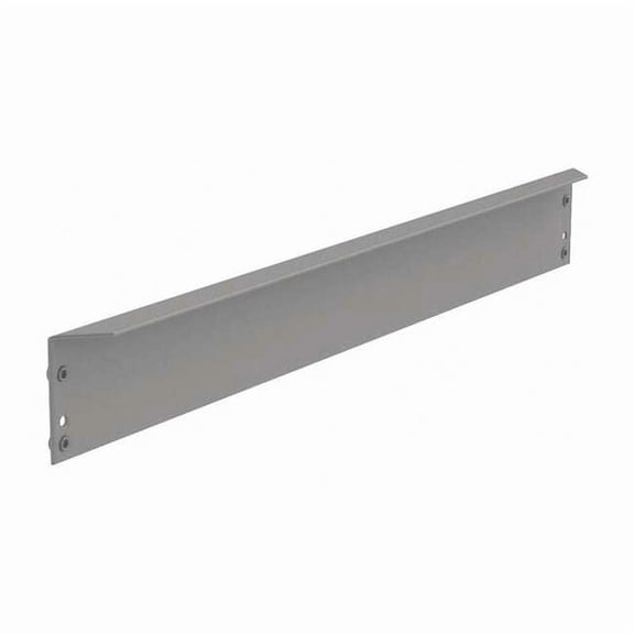 Shelf Support 24In,End Support,Med Gray LRA-24