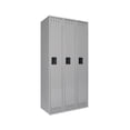 thumbnail image 1 of Tennsco Single Tier Locker, 3 Units, 36"W x 18"D x 72"H, 1 of 2