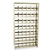 Tennsco Snap-Together Steel Seven-Shelf Closed File Cabinet Starter Set