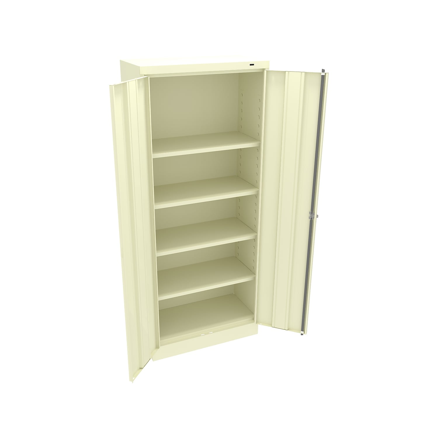 Dakota White 5x36 Wall End Shelf Cabinet