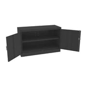 Tennsco Storage Cabinet,30"x48"x18",Black,1Shlv J1830SUBK