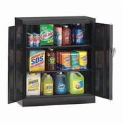 Tennsco Storage Cabinet,42"x36"x24",Black,2Shlv 4224DLX