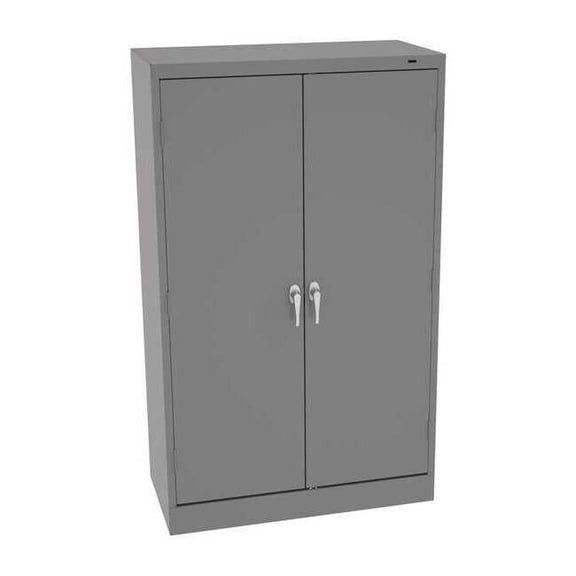 Tennsco Storage Cabinet,60"x36"x18",MdGry,4Shlv 6018DHMG