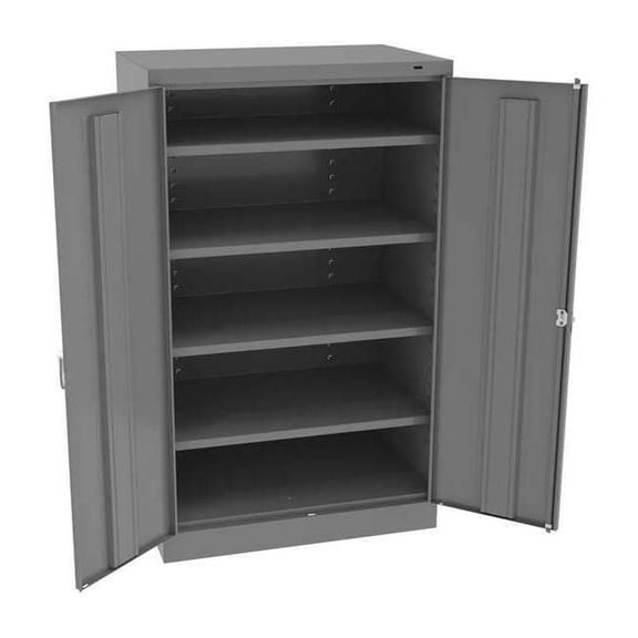 Tennsco Storage Cabinet,60"x36"x24",MdGry,4Shlv 6024DHMG