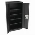 thumbnail image 1 of Tennsco Storage Cabinet,72"x36"x24",Black,4Shlv 7224ELBK, 1 of 1