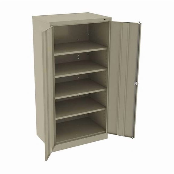 Tennsco Storage Cabinet,72"x36"x24",Sand,4Shlv 1480 SD
