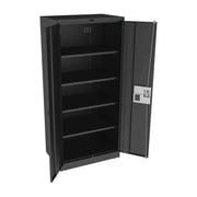 Tennsco Storage Cabinet,78"x36"x24",Black,4Shlv 7824ELBK