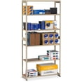 thumbnail image 1 of Tennsco Regal Shelving Starter Set, Six-Shelf, 36w x 12d x 76h, Sand - TNNRGL1236SSD, 1 of 2