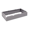 thumbnail image 1 of Tennsco  Three Wide Closed Locker Base 36w x 18d x 6h Medium Gray, 1 of 1