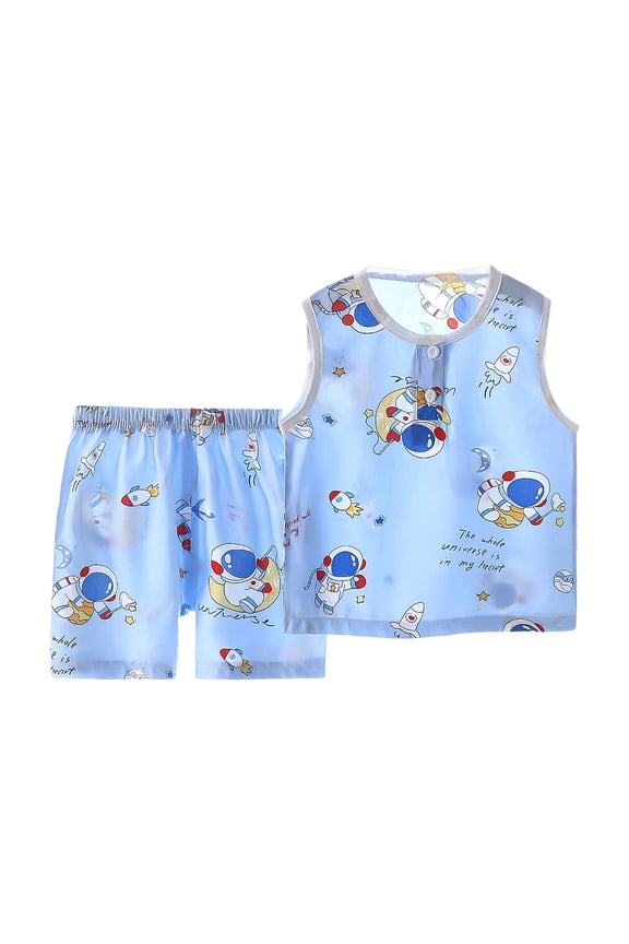 Golf Outfit Toddler Boy Size 7-8 Boys Short Sleeve Shorts Suit Comfortable Breathable Fashion Color Matching Pocket Boys Suit for 7-8 Years,Blue