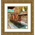 thumbnail image 1 of Tenoever, William 12x13 Gold Ornate Wood Framed with Double Matting Museum Art Print Titled - TaliesinWest/Chihuly2, 1 of 4