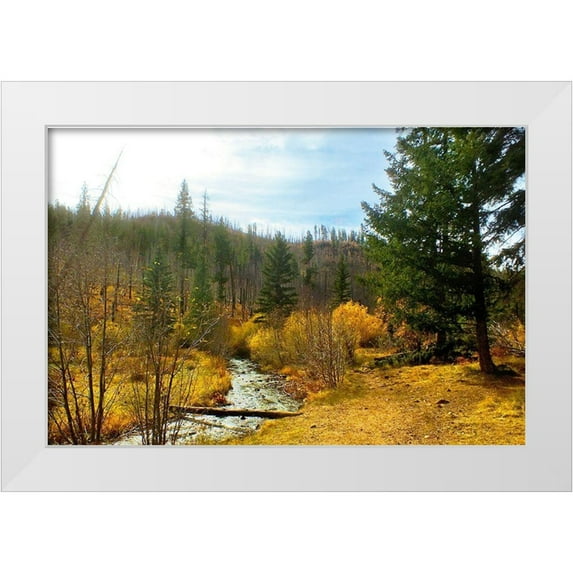 Tenoever, William 14x11 White Modern Wood Framed Museum Art Print Titled - Greer in Fall 9