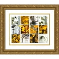thumbnail image 1 of Tenoever, William 14x12 Gold Ornate Wood Framed with Double Matting Museum Art Print Titled - Fall Colors Collage 3, 1 of 4