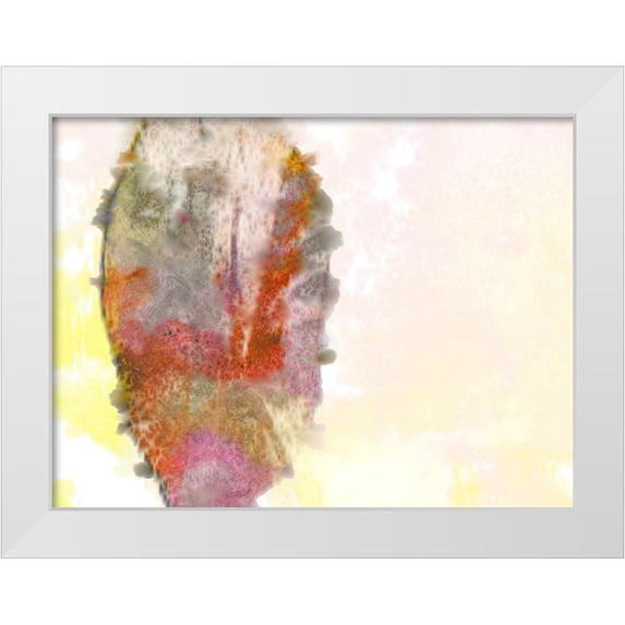 Tenoever, William 14x12 White Modern Wood Framed Museum Art Print Titled - Dried Leaves 2