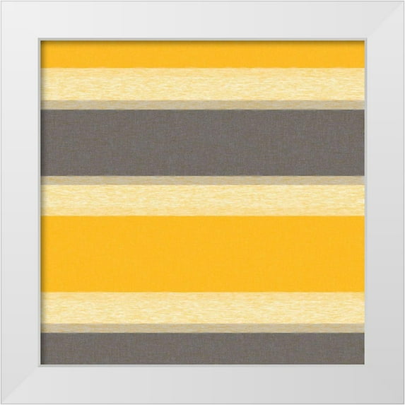 Tenoever, William 15x15 White Modern Wood Framed Museum Art Print Titled - Soft Stripes 3