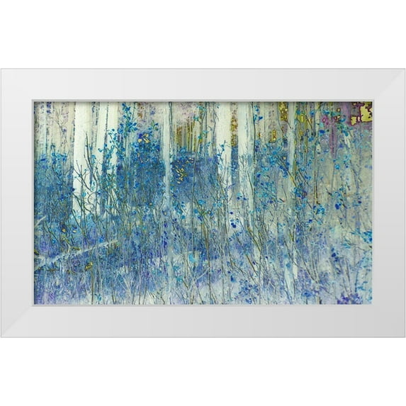 Tenoever, William 18x12 White Modern Wood Framed Museum Art Print Titled - Color Moods: Forest Gold Type 1a