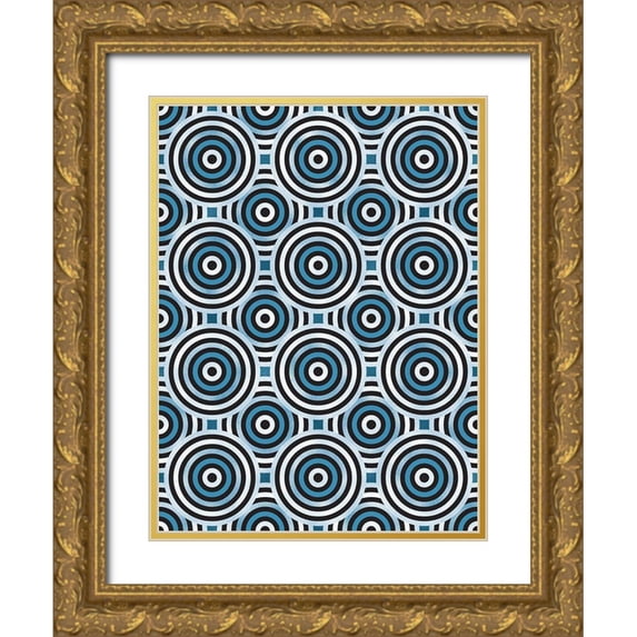 Tenoever, William 19x24 Gold Ornate Wood Framed with Double Matting Museum Art Print Titled - Shields 6