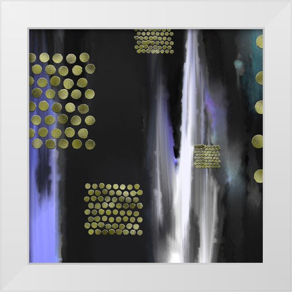 Tenoever, William 20x20 White Modern Wood Framed Museum Art Print Titled - Blank Spaces 9