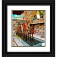 thumbnail image 1 of Tenoever, William 20x22 Black Ornate Wood Framed with Double Matting Museum Art Print Titled - TaliesinWest/Chihuly2, 1 of 4