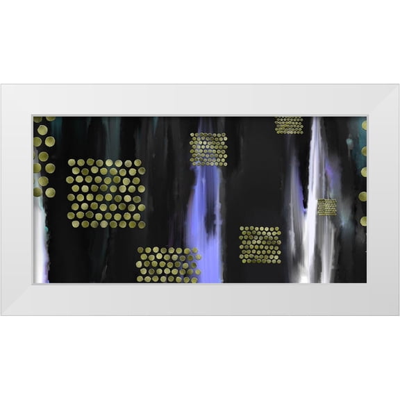 Tenoever, William 24x14 White Modern Wood Framed Museum Art Print Titled - Blank Spaces 6