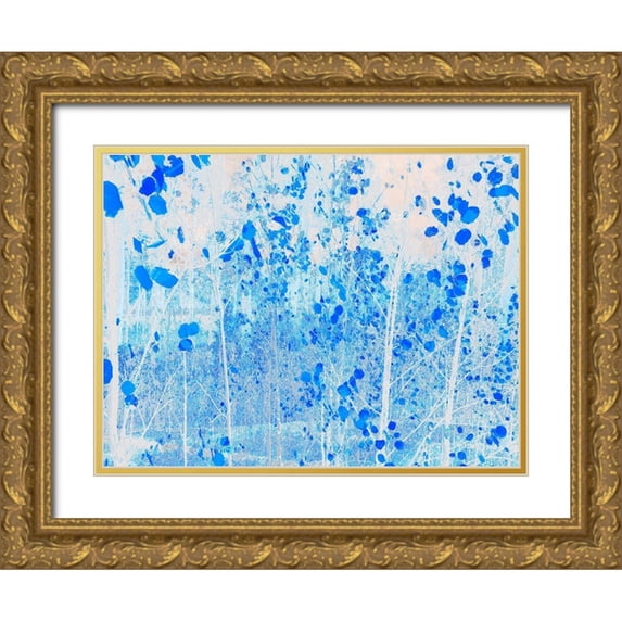 Tenoever, William 24x19 Gold Ornate Wood Framed with Double Matting Museum Art Print Titled - Color Mood-Aspen 3