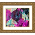 thumbnail image 1 of Tenoever, William 24x20 Gold Ornate Wood Framed with Double Matting Museum Art Print Titled - Hexaflora2, 1 of 4