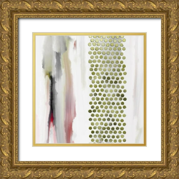 Tenoever, William 26x26 Gold Ornate Wood Framed with Double Matting Museum Art Print Titled - Blank Spaces 2