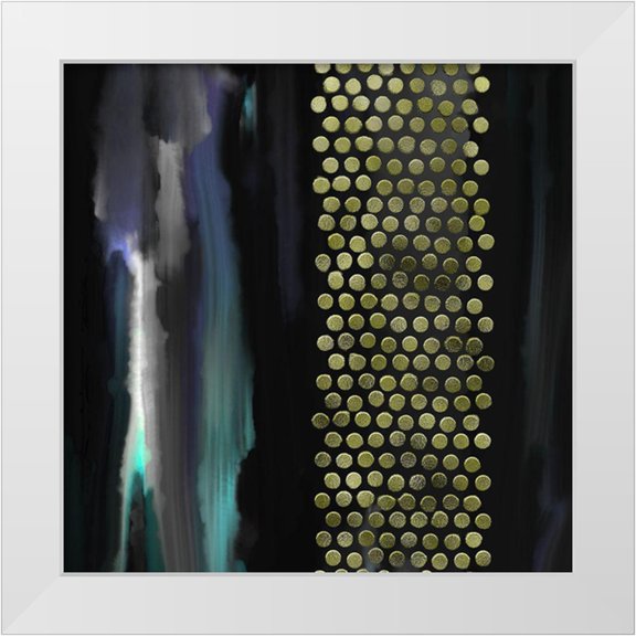 Tenoever, William 26x26 White Modern Wood Framed Museum Art Print Titled - Blank Spaces 8