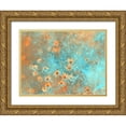 thumbnail image 1 of Tenoever, William 32x25 Gold Ornate Wood Framed with Double Matting Museum Art Print Titled - ColorMoods:BroomBlooms4, 1 of 4