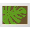 thumbnail image 1 of Tenoever, William 32x25 White Modern Wood Framed Museum Art Print Titled - Monstera Stylized IV, 1 of 4