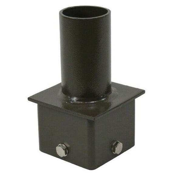 Tenon Adapter for 4" Pole Lighting Vertical Mount Bracket Parking Lot Lighting