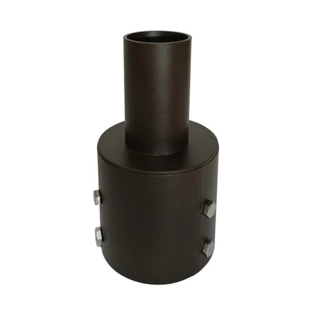 Tenon Adaptor for 4" Round Pole,Pole Adapter for Slip Fit Mount LED Shoebox