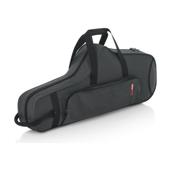 Gator Cases GL-TENOR-SAX-A Lightweight Rigid Nylon Tenor Saxophone Case, Black