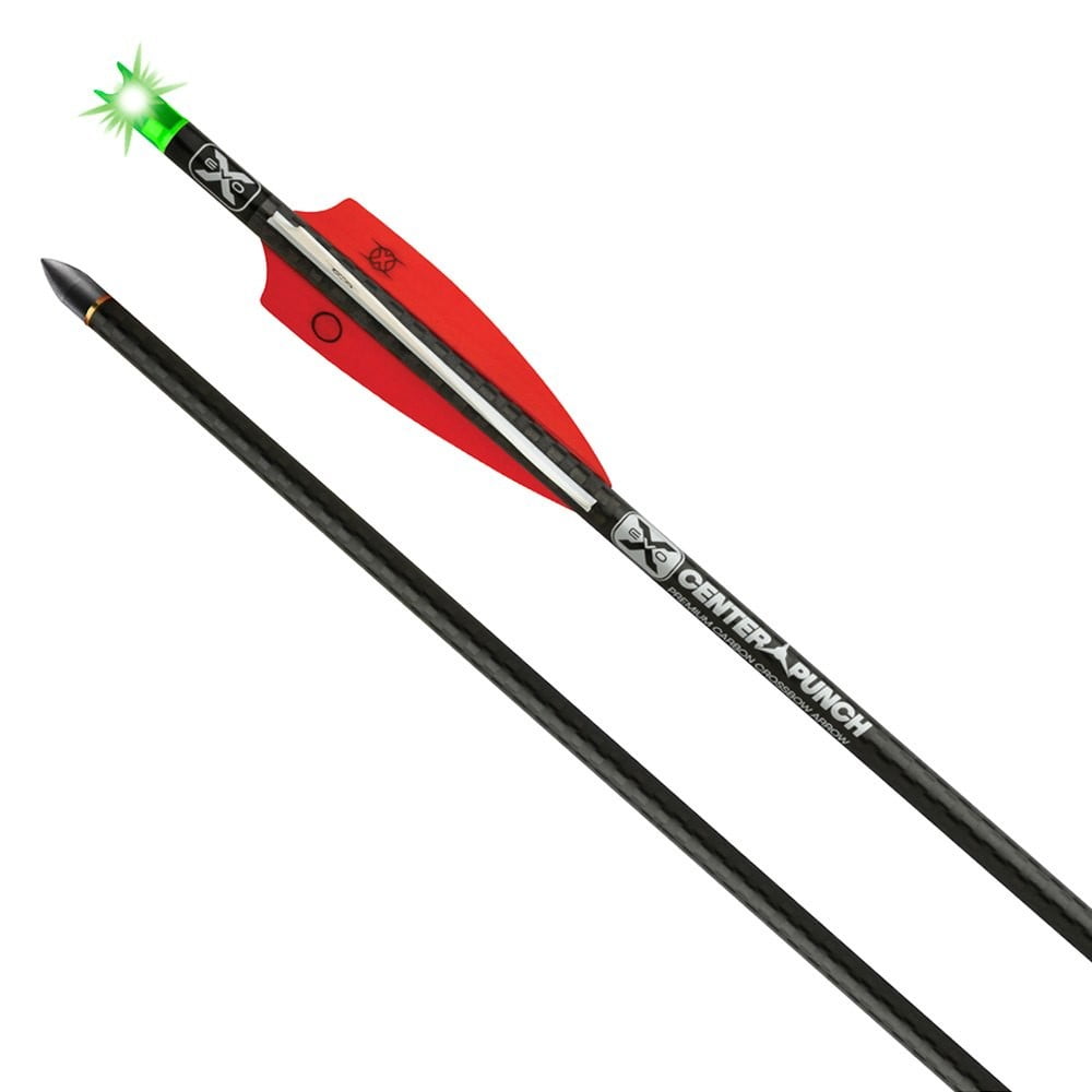 Tenpoint EvoX Center Punch Lighted Arrows Alpha Nock 20 inch 3 pack