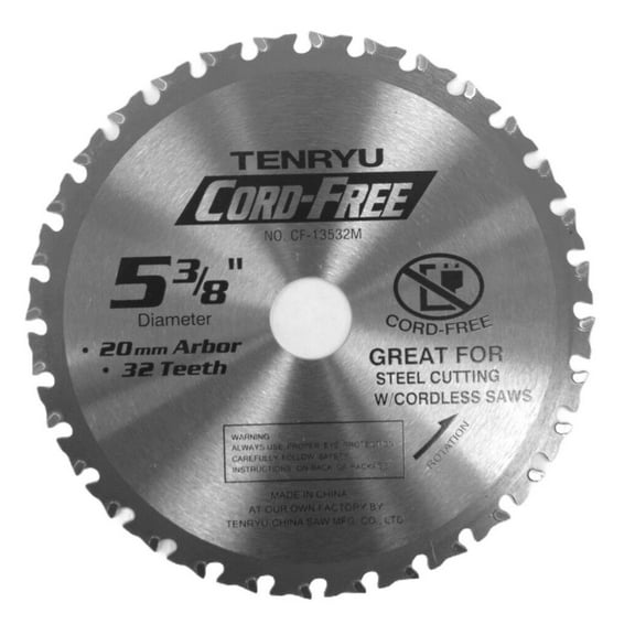 Tenryu 5-3/8 In. Cordless Saw Blade