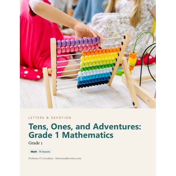 Tens, Ones, and Adventures: Grade 1 Mathematics, (Paperback)