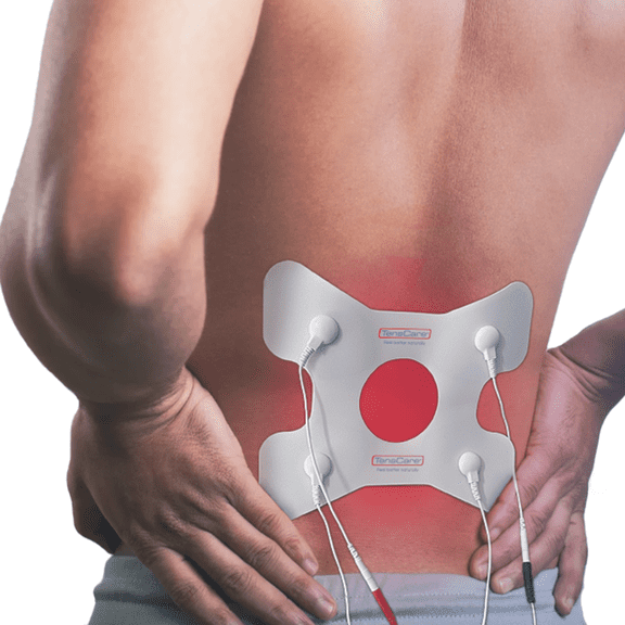 TensCare Back Pain Electrode Contoured Self-Adhesive Pad for TENS/EMS Nerve & Muscle Stimulators
