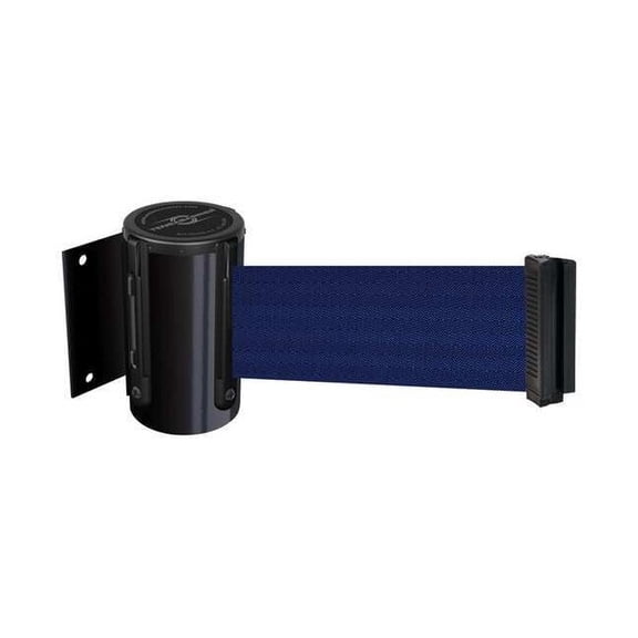 Tensabarrier Belt Barrier, Black,Belt Color Blue 896-STD-33-STD-NO-L5X-C