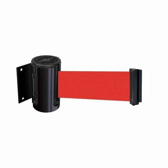 Belt Barrier, Black,Belt Color Red 896-STD-33-STD-NO-R5X-C