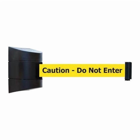Belt Barrier, Black,Belt Color Yellow 897-15-S-33-NO-YAX-C