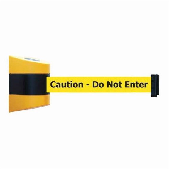 Tensabarrier Belt Barrier, Yellow,Belt Color Yellow 897-15-S-35-NO-YAX-C