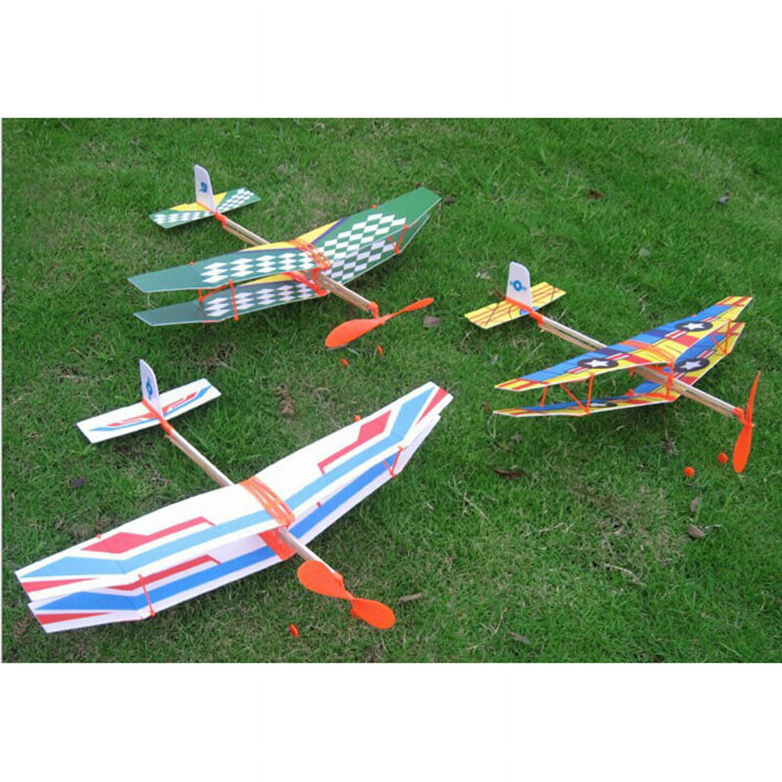 Tensible motor Airplane Inertial Foam Glider Aircraft Toy Model Outdoor