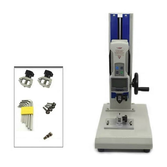 Tensile Compression Testing Machine Test Bench Digital Display Push-pull Gauge Bracket Screw Dynamometer Base Tester ,Easy to Use