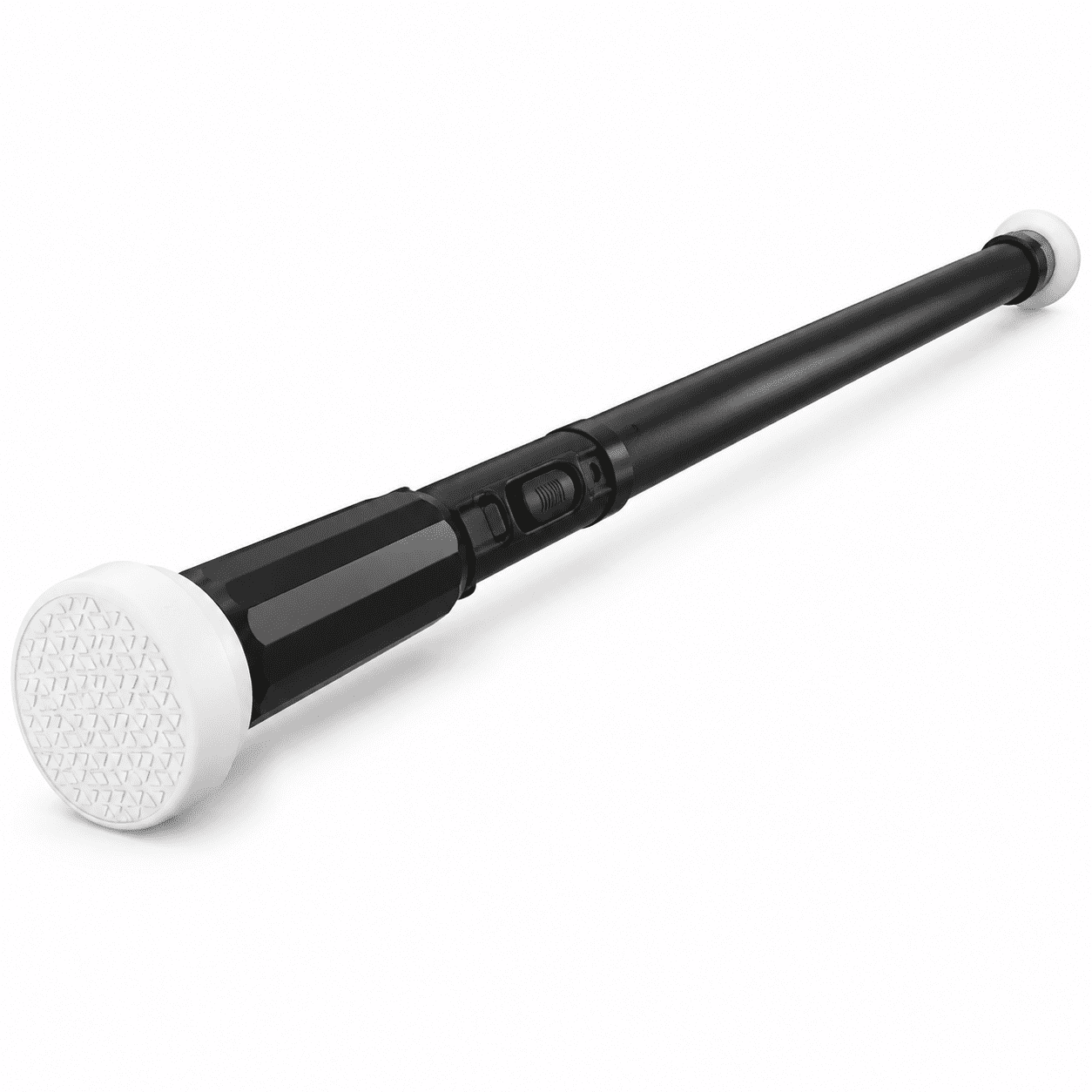 Tension Curtain Rod No Drilling Long 39-157 In Black - Walmart.com