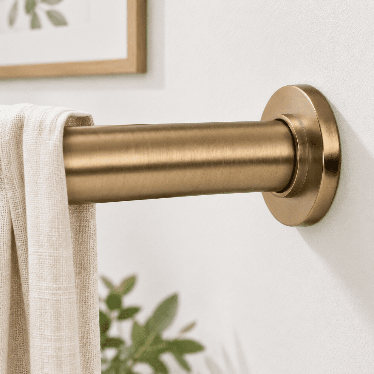 Window Spring Rods Tension Curtain Rod - Spring For Windows Or Shower 36 To 54 Inch. Warm ...